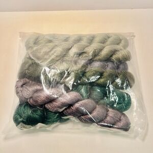 Expression Fiber Arts Fairy Tale Hues Allure Silk Fingering 1200 m/1308 yd - 6